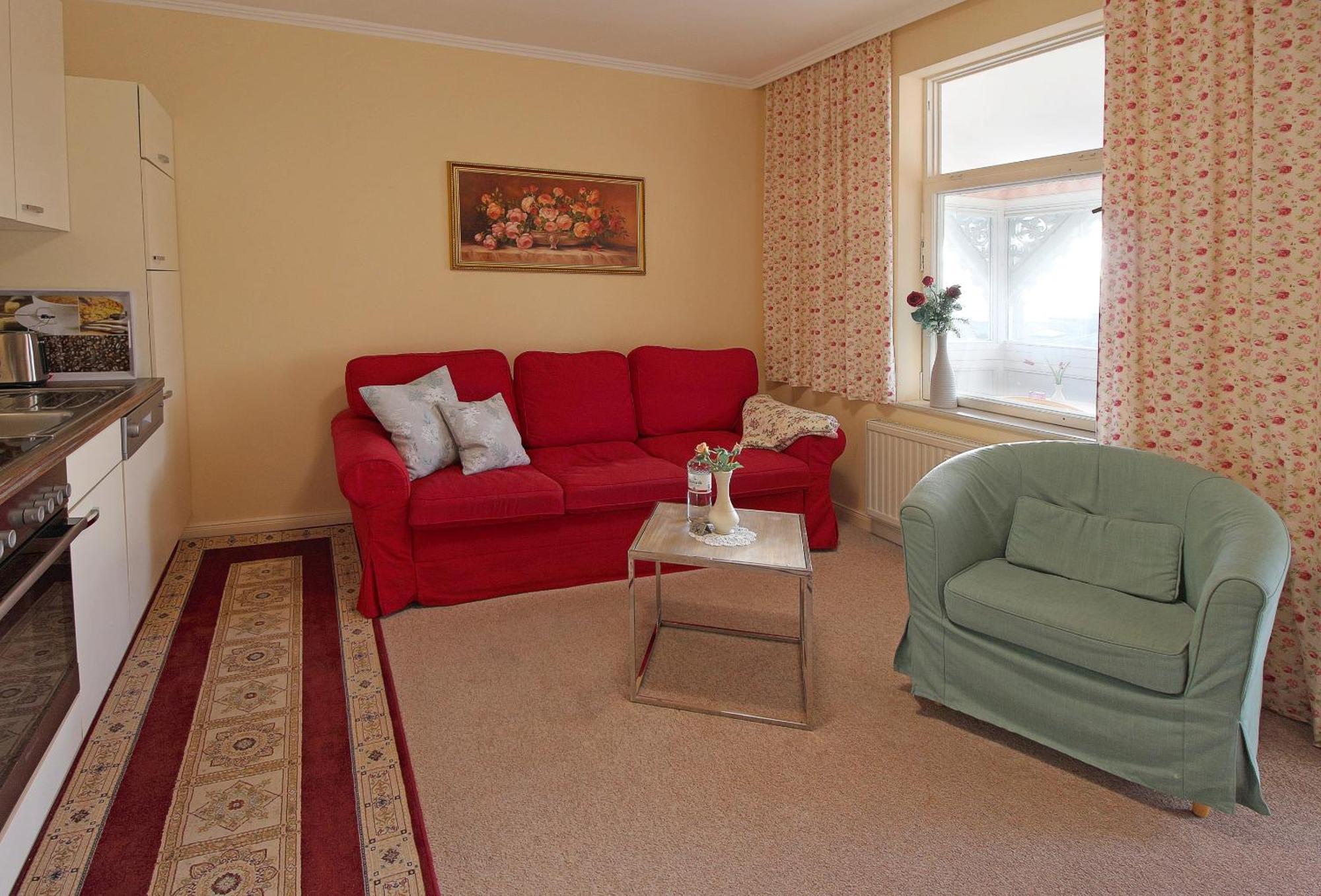 זאסניץ Villa Ostseelilie - Appartements Mit Balkon Und Meerblick חדר תמונה