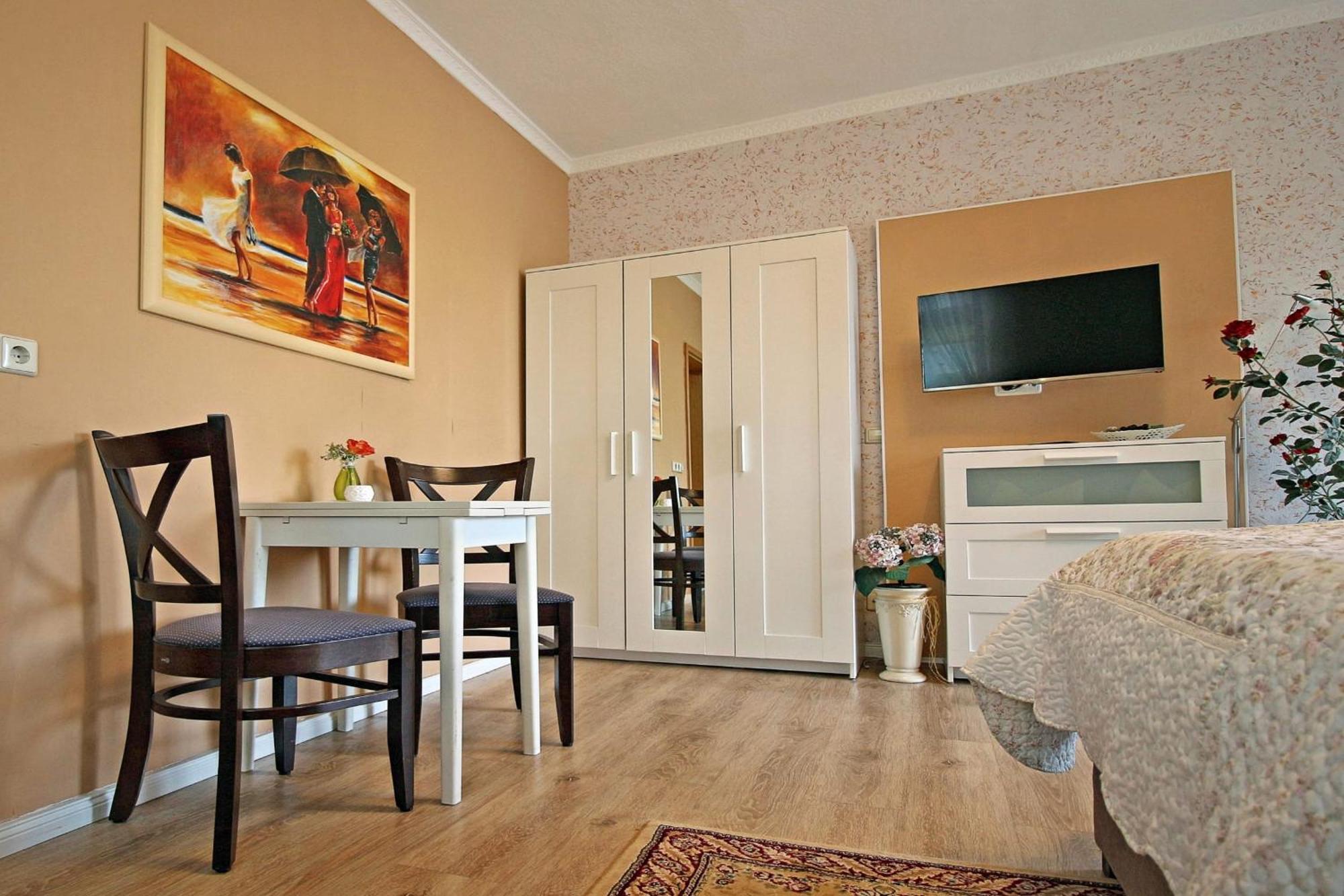 זאסניץ Villa Ostseelilie - Appartements Mit Balkon Und Meerblick חדר תמונה